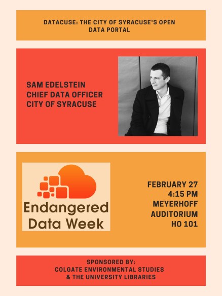 Endangered Data Week 2019
